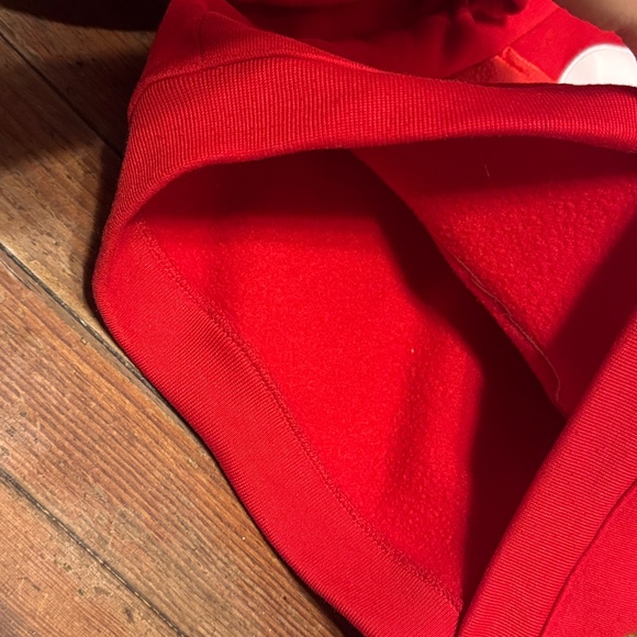 Sesame Street Red Elmo fleece lined Hoodie size 5T - Picture 2 of 3